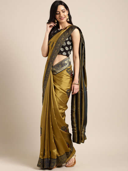 style your heavy work silk sarees 